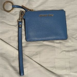 Michael kors mini wallet. Blue